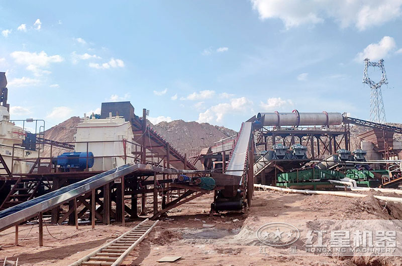 固定式建筑垃圾處理現(xiàn)場實拍 固定式建筑垃圾處理現(xiàn)場實拍