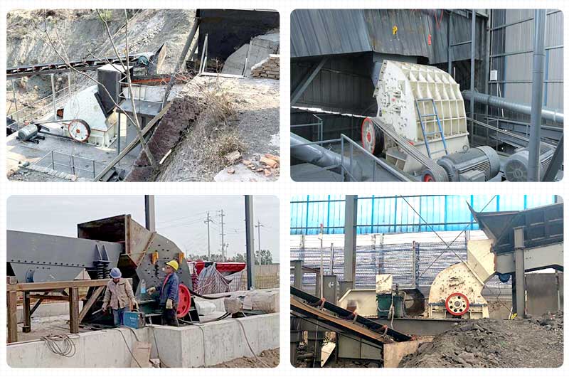 錘石破碎機現(xiàn)場 錘石破碎機現(xiàn)場