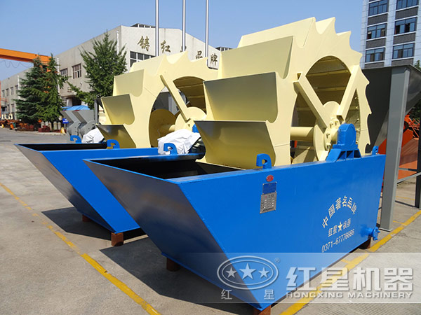 單葉輪式洗砂機(jī)，占地小，處理量小