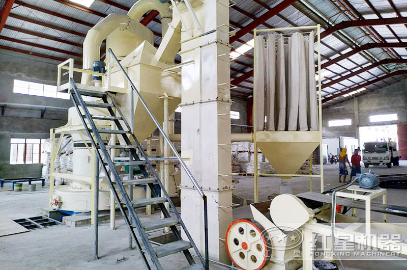 磨粉用戶生產(chǎn)現(xiàn)場，能夠滿足多種規(guī)格磨粉使用